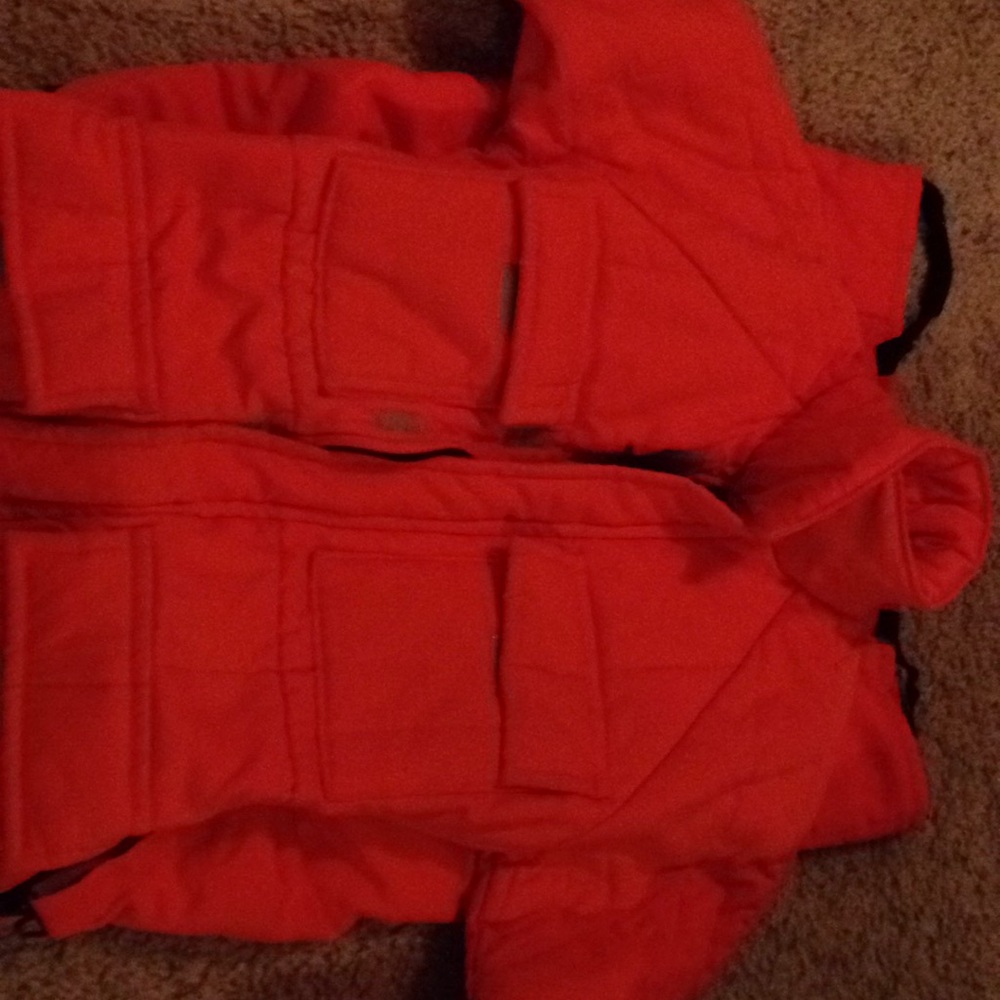 Fluorescent orange jump suit!!